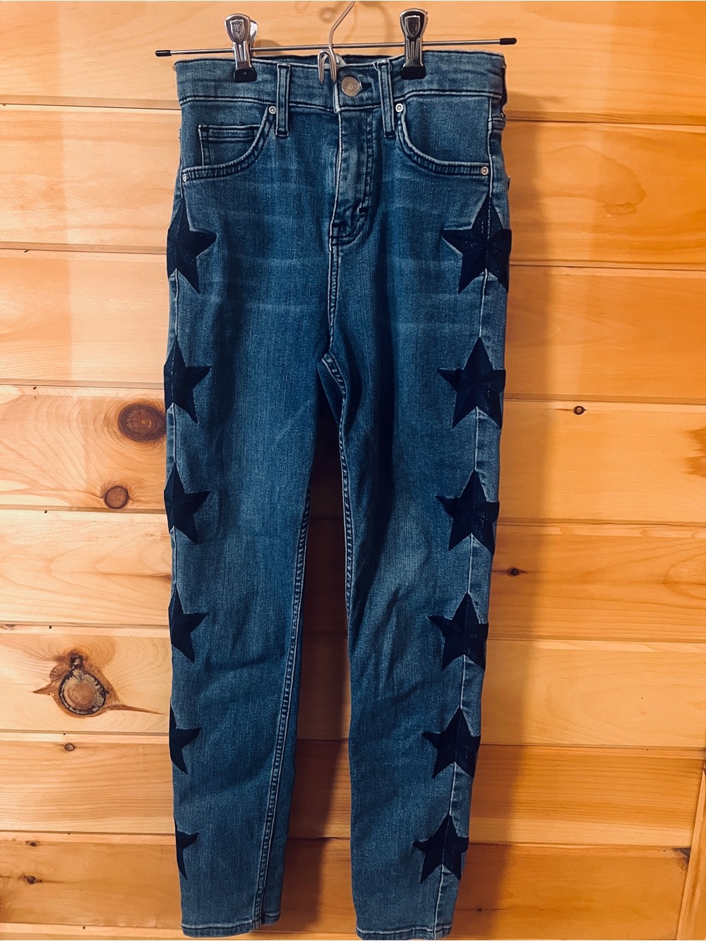 Topshop Light Blue Denim Jeans